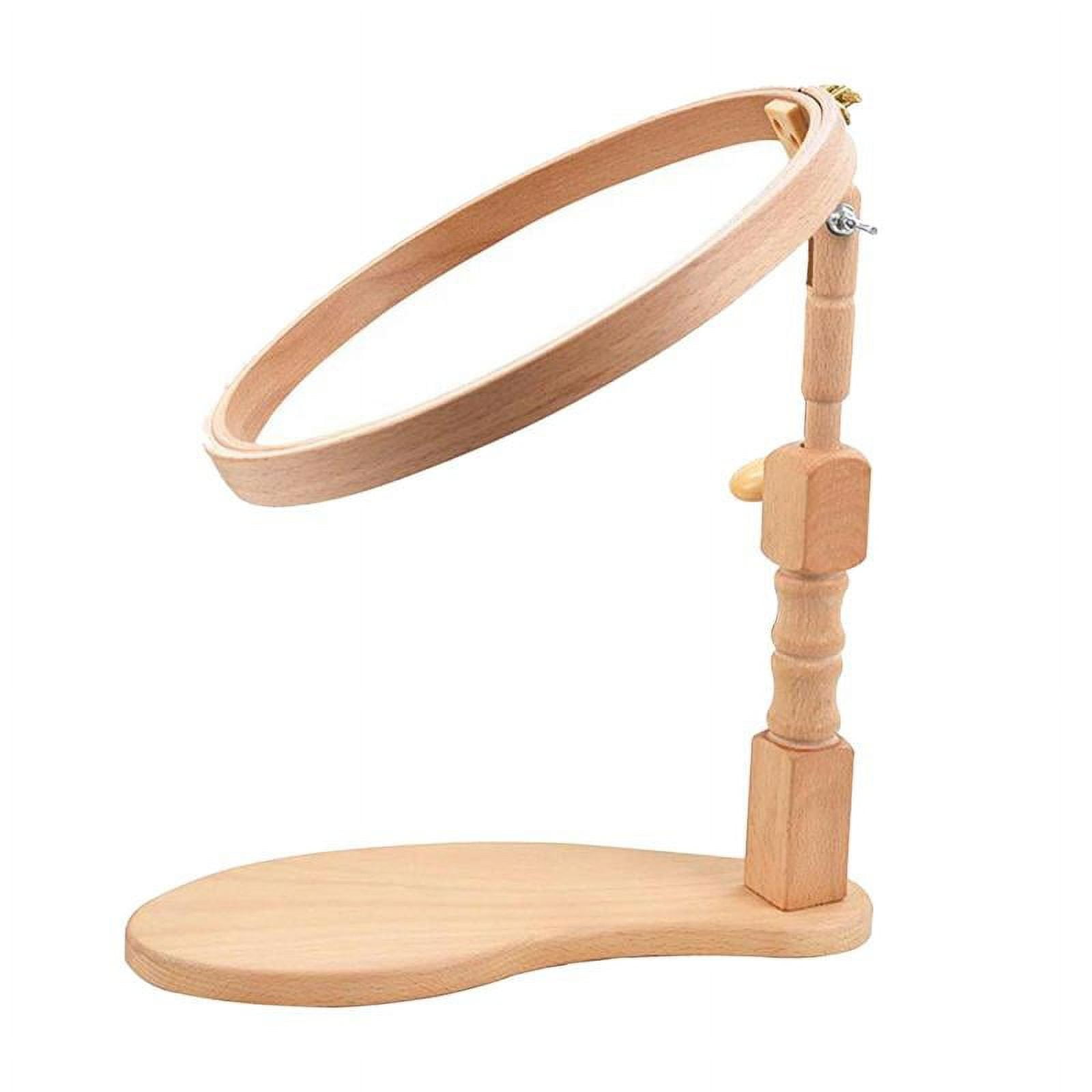 Adjustable Cross Stitch Rack Embroidery Lap Stand Hoop 360 Ratory