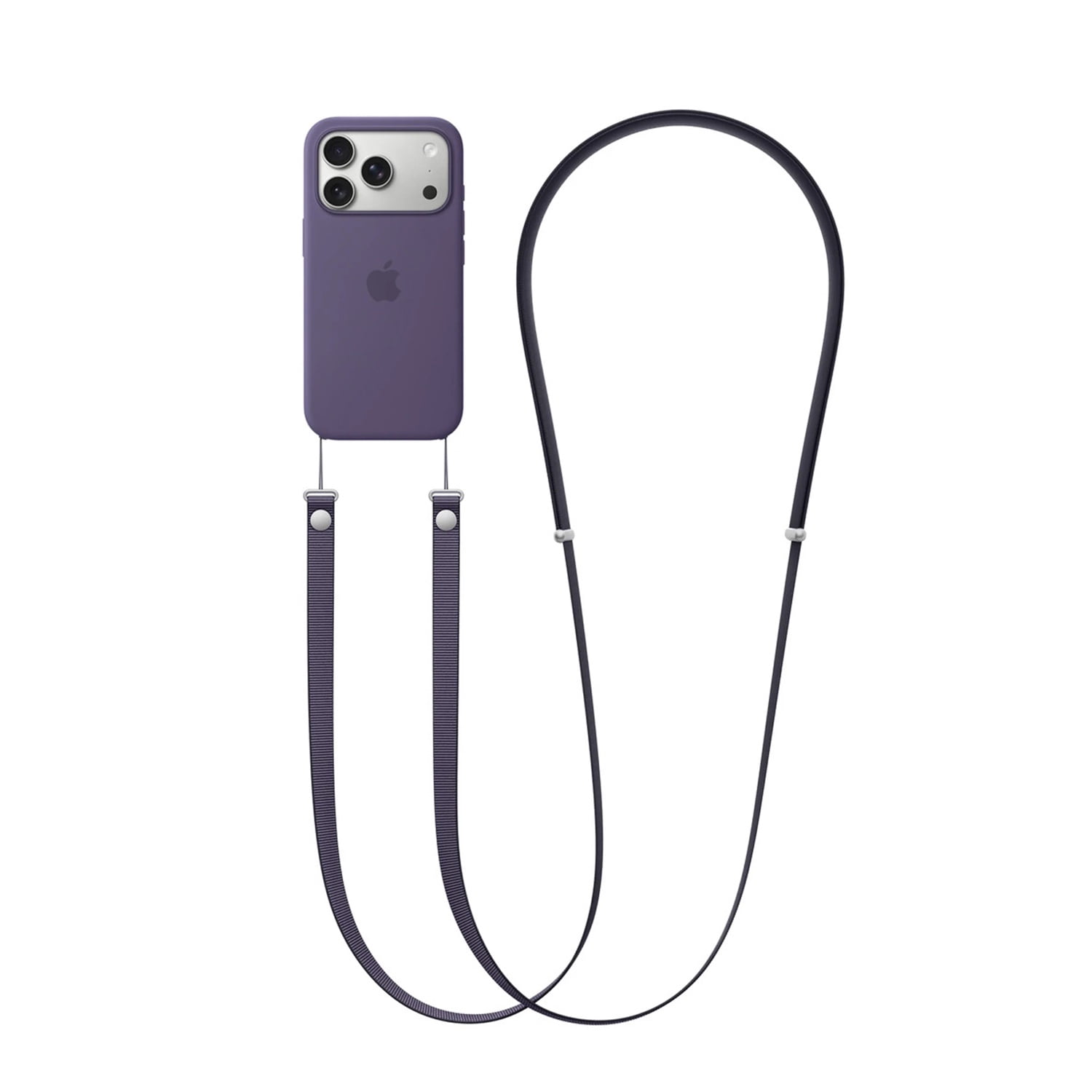Adjustable Crossbody Lanyard for Phone Cases - Dark Purple