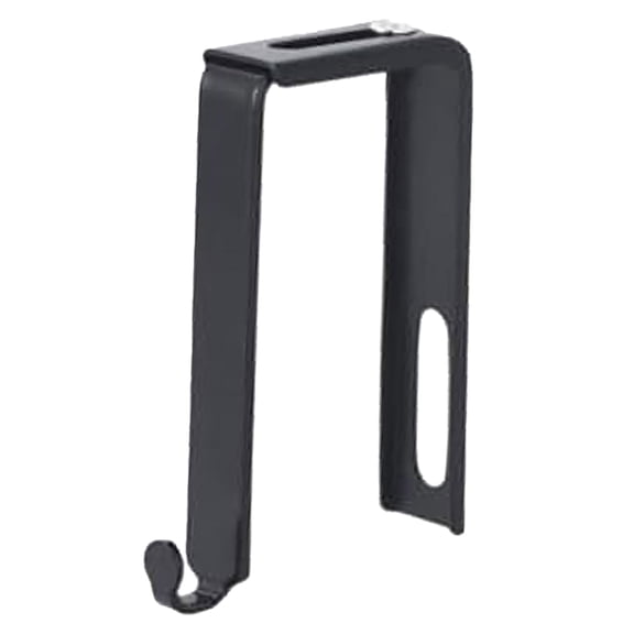 Adjustable Cubicle Hangers For Coats And Bags Versatile Partition Clothes Hooks Hanging Hooks For Home And Storage, 8x3.7cm, Black