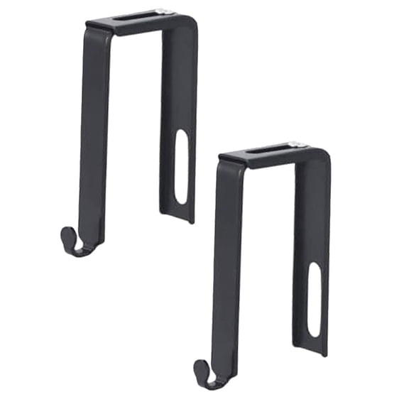 Adjustable Cubicle Hangers For Coats And Bags Versatile Partition Clothes Hooks Hanging Hooks For Off Ice Home And Storage 2PCS, 8x3.7cm, Gray