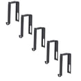 thumbnail image 1 of Adjustable Cubicle Hangers For Coats And Bags Versatile Partition Clothes Hooks Hanging Hooks For Off Ice Home And Storage 5PCS, 1 of 9