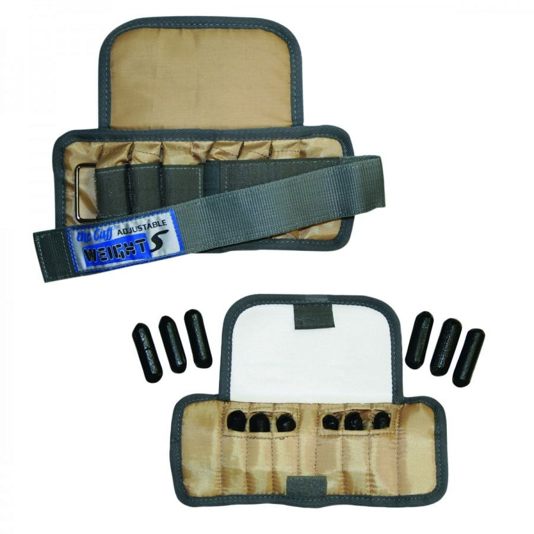 Adjustable Cuff pediatric wrist weight - 2 lb - 12 x 0.17 lb inserts ...
