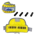 thumbnail image 1 of Adjustable Cuff wrist weight - 2 lb - 10 x 0.2 lb inserts - Yellow - pair, 1 of 2