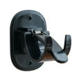 thumbnail image 1 of Adjustable Curtain Rod Hanger No Drilling Brackets Curtain Hangers Curtain Rod Holders Hooks Wall Mount BLACK, 1 of 1