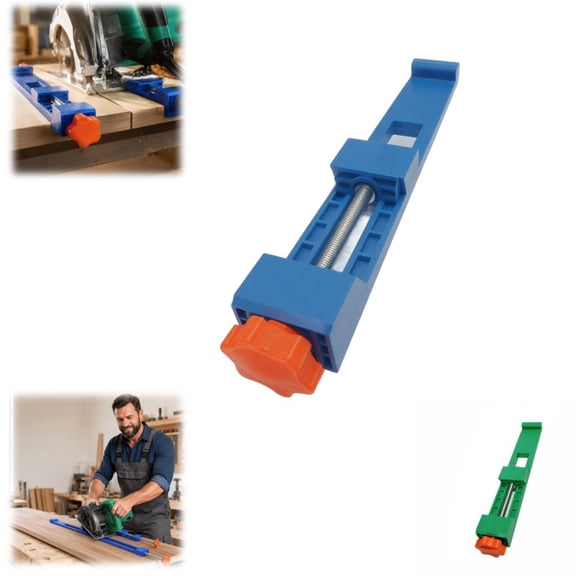Adjustable Cutting Machine Base Guide, Innovative Clamp Circular Saw Guide Electric Circular Saw Milling Positioning Clamp Precision Wood Cutting Guide Pros & Hobbyists
