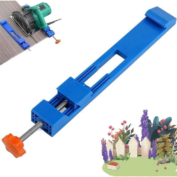 Adjustable Cutting Machine Base Guide Rail, Circular Saw Quick Cutting Guide, Electric Circular Saw Milling Positioning Clamp, Woodworking Tools for Precision Cutting and Task (1PCS)