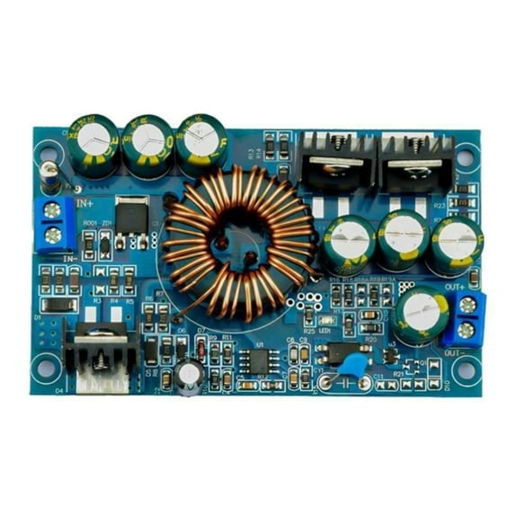 Adjustable DC Buck Voltage Converter Module 12-90V to DC9V/12V/19V/24V Output for Efficient Power Regulation