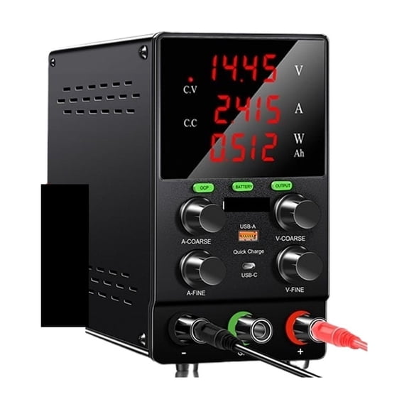 Adjustable DC Lab Power Supply Laboratory Bench Power Supply Power Source Voltage Regulator For Battery Charging