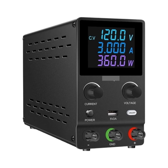 Adjustable DC Lab Power Supply Switching Voltage Regulator Stabilizer Bench Source For Repair Anodizing
