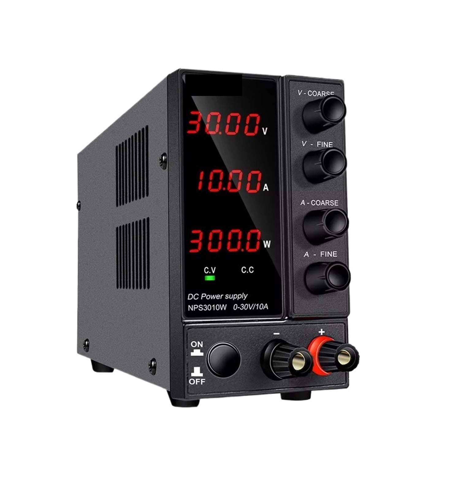Adjustable DC Power Supply Voltage Regulator LED Digital Lab Stabilizer ...