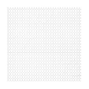 Adjustable DIY Window Screen Mesh | Nylon Insect Net with White Frame for Home Windows (Black 0.26-0.41lb)