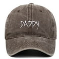 thumbnail image 1 of Adjustable Dad Baseball Cap With Embroidered Letters Sun Soft Washable For Adults Play Hat Clutch Hats for Men Womens Hats Fashion Summer Hats Soccer Mesh Hats for Men Teacup Hat Headband Mom Hats for, 1 of 2