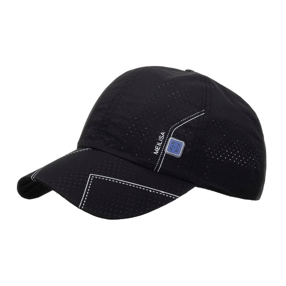 Adjustable Dad Hat CQXIDFH Unisex Breathable Baseball Cap, Fashion Hip Hop Sun Hat, Lightweight Headwear for Beach, Mountain Climbing & Outdoor Sports, Hair Accessories (Black, One Size)