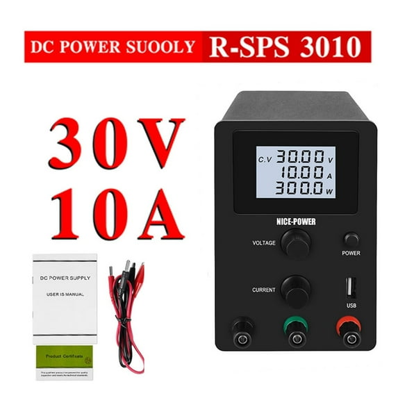 Adjustable Dc Power Supply Lab Switching Variable 30V 10A 60V 5A 120V 3A Bench Source Regulated Transformers Digital Laboratory ,Test accurately