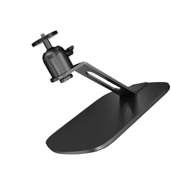 Adjustable Desk Stand 360 Rotation Carbon Steel No Drill Mounting Solution