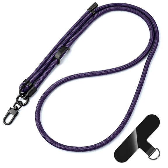 Adjustable Detachable Nylon Patchs Tether Pad Phone Lanyard Sling Hanging Cable
