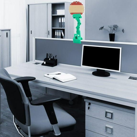 Adjustable Document Holder Flexible Rotatable Paper Clip Typing Support Tabletop Copy Stand Computer Desk Organizer