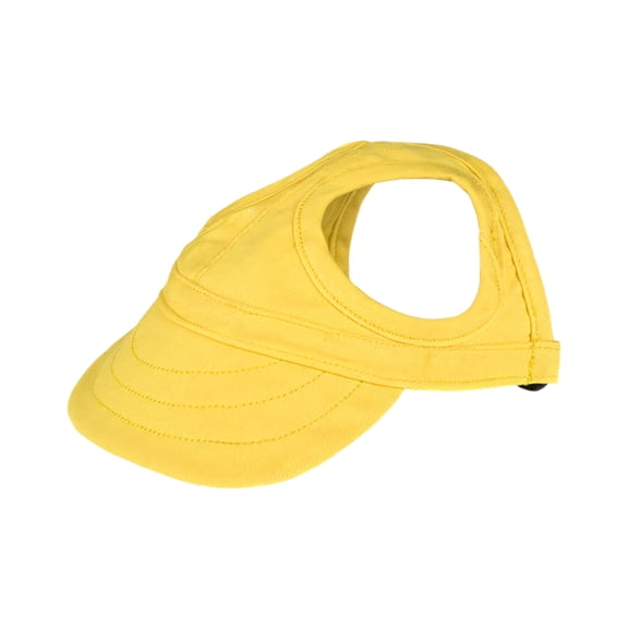 Adjustable Dog Baseball Cap Soft Breathable Fabric Sunbonnet For Outdoor Activity And Beach Trip