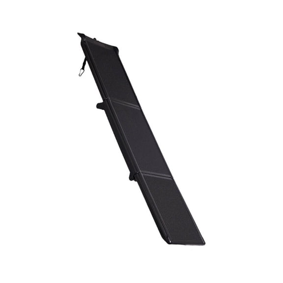 Adjustable Dog Car Ramps For Large Breeds Anti Skid Steps Foldable PP Stairs Outdoor Travel