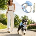 thumbnail image 1 of Adjustable Backpack‑Style Pet Harness For Small Pets, Lightweight Breathable Harness With Storage Pockets For Outdoor Travel Camping Daily Walks, 1 of 6
