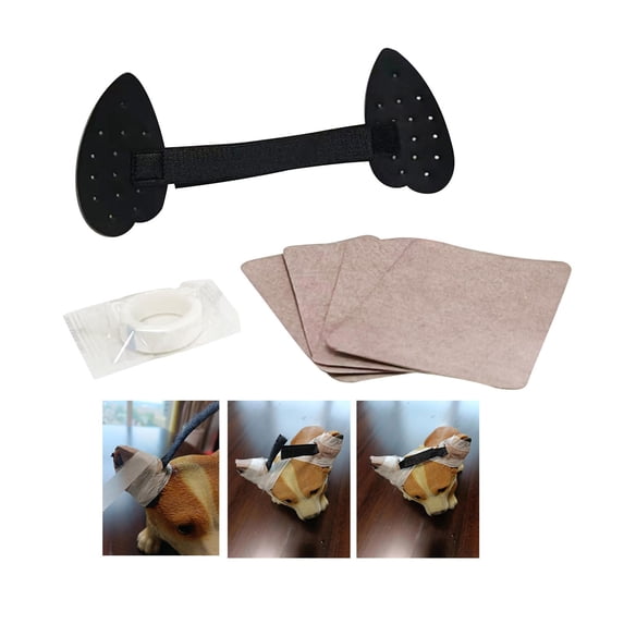 Adjustable Dog Ears Stand up Support Ear Sticker Material Straighten Ear Accessories Durable Dog Ears Posting for Pet, Home Small
