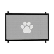 Adjustable Dog Gate for Stairs & Doorways, 30.7" Tall Pet Safety Gate with Breathable Mesh Screen, Indoor Barrier Fits 43.4" Wide Openings for Puppies & Dogs