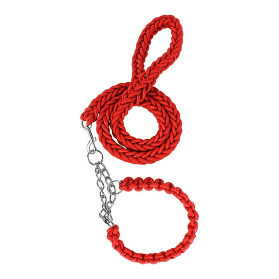 Adjustable Dog Leash Braids Leash Leads All Size Breeds Leads Safety Traction Rope Pull Stop Leads Dog Supply