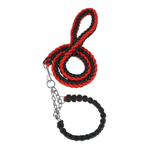 Adjustable Dog Leash Braids Leash Leads All Size Breeds Leads Safety Traction Rope Pull Stop Leads Dog Supply