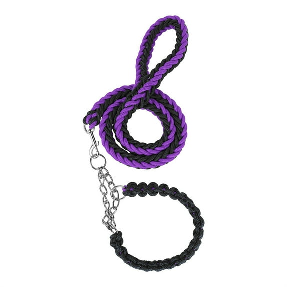 Adjustable Dog Leash Braids Leash Leads All Size Breeds Leads Safety Traction Rope Pull Stop Leads Dog Supply