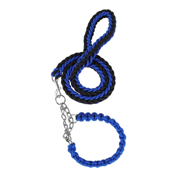 Adjustable Dog Leash Braids Leash Leads All Size Breeds Leads Safety Traction Rope Pull Stop Leads Dog Supply