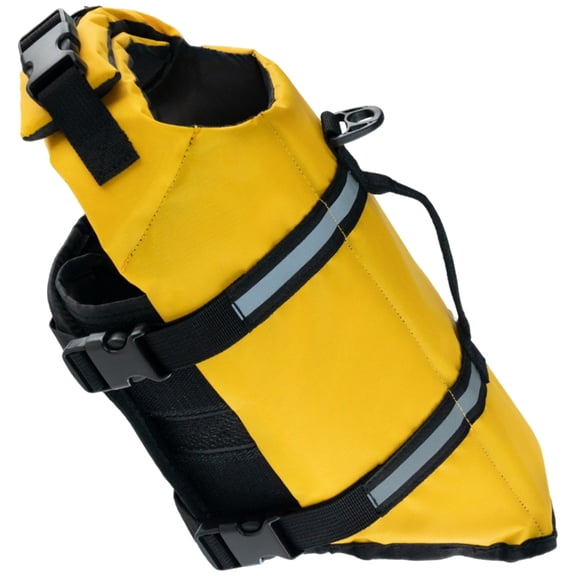 Adjustable Dog Life Vest with Reflective Strips & Secure Buckles, High Buoyancy Swim Gear for Small Breeds Pool Beach