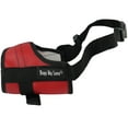thumbnail image 1 of Adjustable Dog Muzzle 6 Sizes Red (L: 9.5"-13.5" Snout Circumf.), 1 of 3
