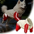 thumbnail image 1 of Adjustable Dog Raincoat Hooded Waterproof Jacket for Large Medium Small Dogs, Reflective Rain Poncho for Rainy Days Night Visibility, 1 of 7