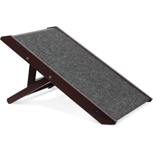 Adjustable Dog Ramp For Low Beds Or Couches Small Dogs Or Cats