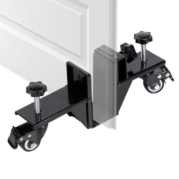 Adjustable Door Lifter, Heavy Duty Panel Carrier with Swivel Wheels, Height Adjustment