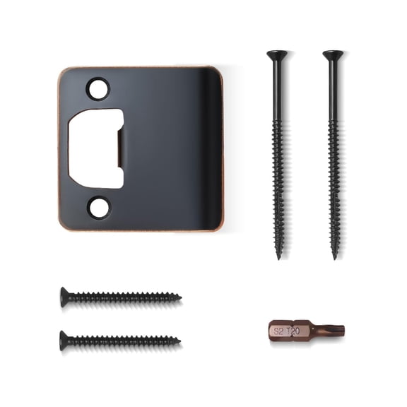 Adjustable Door Strikes Plate Stainless Steel Lock Tongue Buckle Plate