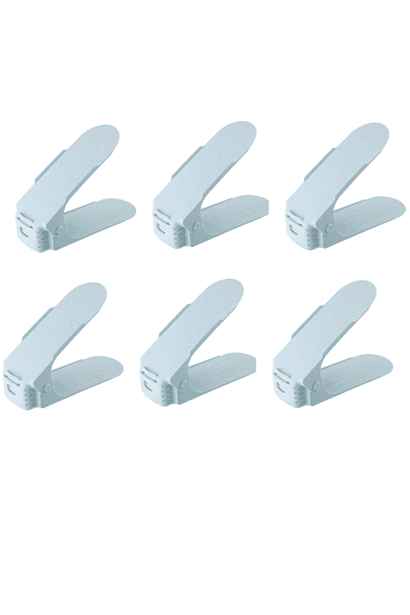 Adjustable Double-Layer Shoe Rack Thickened Space Saving Shoe Storage Rack Flat Bottom y6026