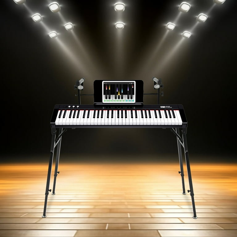 Double piano stand deals