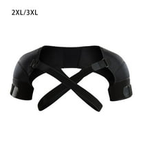 Adjustable Double Shoulder Support Brace, Flexible Compression Wrap Protector for Sleeping Pain Relief & Injury Preventio for Men and Women Frozen Shoulder,AC Joint,Labrum Tear