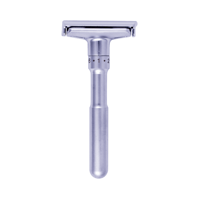 Adjustable Double-Sided Safety Razor by Shave Essentials - Walmart ...
