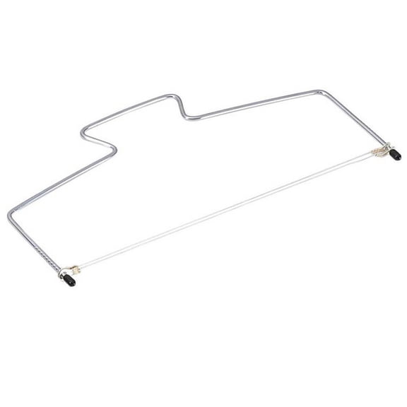 Adjustable Double Wire Layer Cake Leveler Slicer, Stainless Steel Baking Leveling Tool, Multipurpose Cake and Pizza Cutting Slicing Gadget for Home Kitchen and Bakery Cake Decorating Preparation