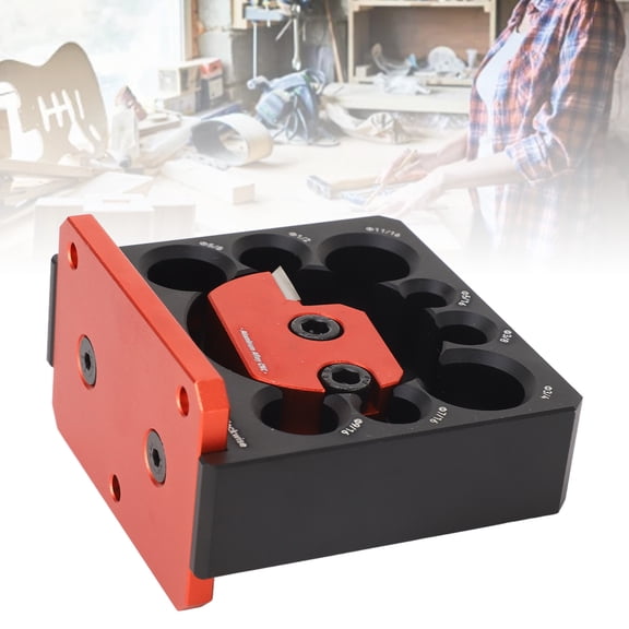 Adjustable Dowel Maker Jig, Imperial Dowel Maker Jig Kit for Woodworking