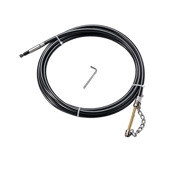 Adjustable Drain Cleaning Snake Corrosions Resistant Drain Auger Chain Cleaner Drains Cleaner With Connector Clog Tool