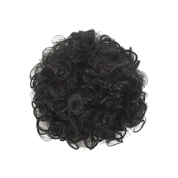 Adjustable Draw String Bun Hairpiece for Workouts Parties Easy and Quick HairStyle Change for Daily Commuting or Event