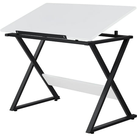 Adjustable Drawing Tables Drafting Desk with P2 Tiltable Tabletop for Reading, Writing,Studying Art Craft Work Station