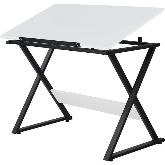 Adjustable Drawing Tables Drafting Desk with P2 Tiltable Tabletop for Reading, Writing,Studying Art Craft Work Station