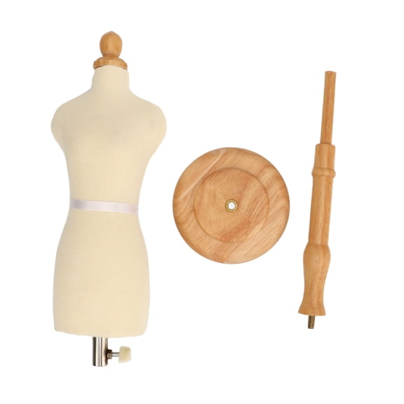 Adjustable Dress Form, Durable Beechwood Mannequin For Sewing  Design, Women's Size