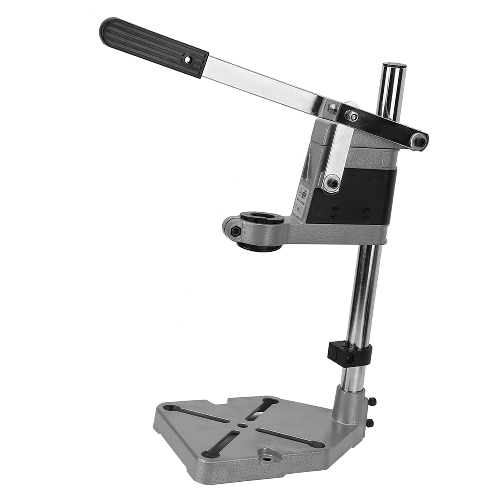 Studry Base Adjustable Drill Stand, Universal Bench Press with Solid Column Bar and ...