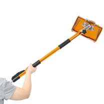 Adjustable Drywall Finishing Tool Plaster Box for Plasterboard with Extendable Handle and Mudguard