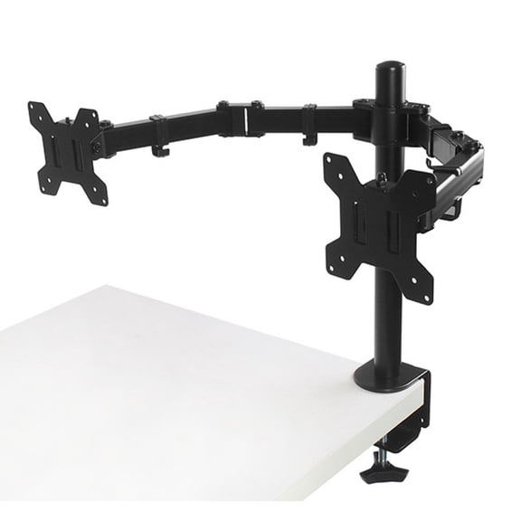 Adjustable Dual Monitor Stand for 13-27 Inch Screens - Monitor Holder